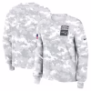 New England Patriots Nike Women’s 2024 Salute To Service Long Sleeve T-Shirt – White