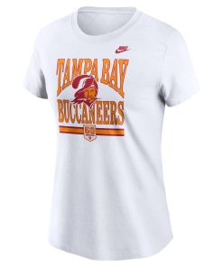 Alternative view of Tampa Bay Buccaneers Nike Women’s 50th Season T-Shirt – White