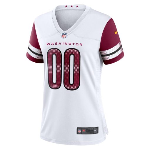 Washington Commanders Nike Women’s Game Custom Player Jersey – White - Image 2