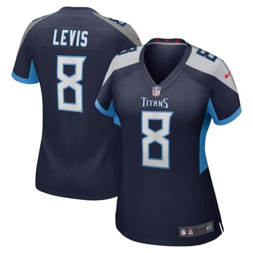 Will Levis Tennessee Titans Nike Women’s Game Jersey – Navy