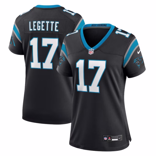 Xavier Legette Carolina Panthers Nike Women’s Game Jersey – Black