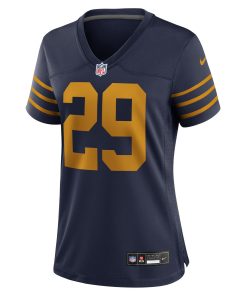 Alternative view of Xavier McKinney Green Bay Packers Nike Women’s The 1923 Classic Game Jersey – Navy