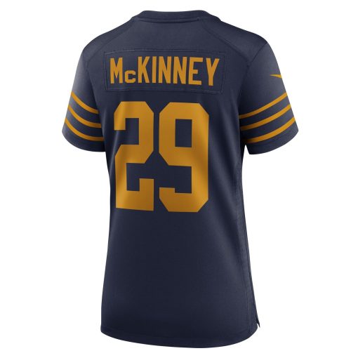 Xavier McKinney Green Bay Packers Nike Women’s The 1923 Classic Game Jersey – Navy - Image 3