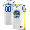 Golden State Warriors Fanatics Youth Fast Break Replica Custom Jersey – Association Edition – White