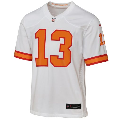Mike Evans ’76 Tampa Bay Buccaneers Youth  Game Jersey – White - Image 2