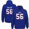 Lawrence Taylor New York Giants Mitchell & Ness Youth Retired Player Name & Number Fleece Pullover Hoodie – Royal