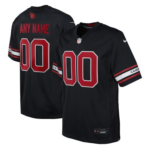Arizona Cardinals Nike Youth Alternate Custom Game Jersey – Black