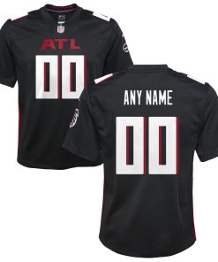 Atlanta Falcons Nike Youth Custom Game Jersey – Black