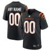 Cincinnati Bengals Nike Youth Logo Game Custom Jersey – Black