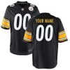 Pittsburgh Steelers Nike Youth Custom Game Jersey – Black