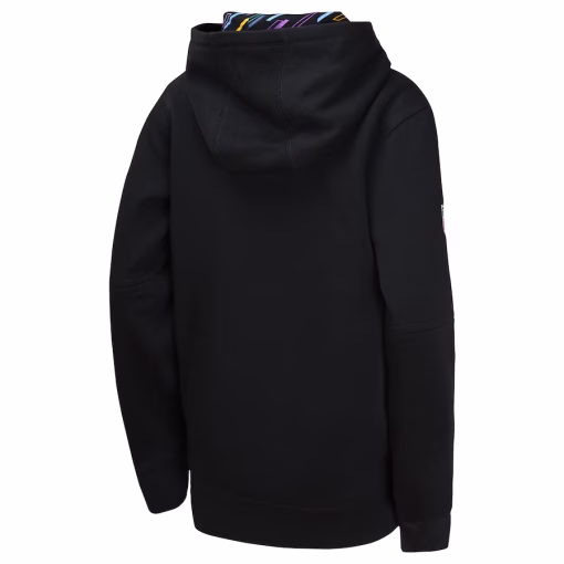 San Francisco 49ers Nike Youth 2024 NFL Crucial Catch Pullover Hoodie – Black - Image 3