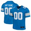 Detroit Lions Nike Youth Custom Game Jersey – Blue