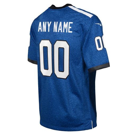 Indianapolis Colts Nike Youth Indiana Nights Alternate Custom Game Jersey – Blue - Image 3