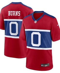 Brian Burns New York Giants Nike Youth Alternate Player Game Jersey – Century Red