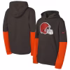 Cleveland Browns Nike Youth Club Pullover Hoodie – Brown