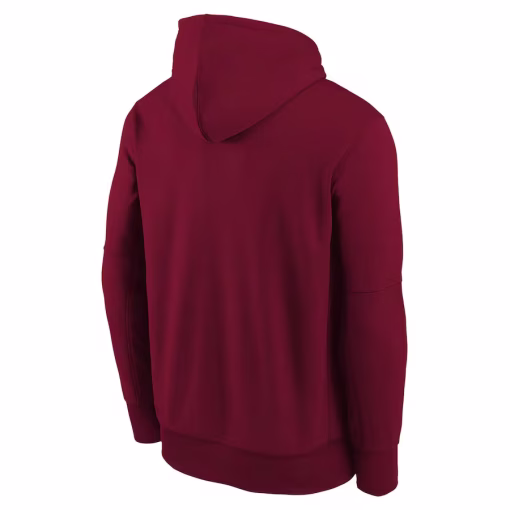 Washington Commanders Nike Youth Icon Performance Pullover Hoodie – Burgundy - Image 3