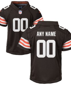 Nike Cleveland Browns Youth Custom Game Jersey – Brown