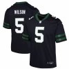 Garrett Wilson New York Jets Nike Youth Alternate Game Jersey – Legacy Black
