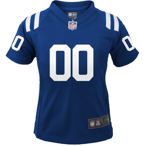 Nike Indianapolis Colts Youth Custom Game Jersey – Royal - Image 2