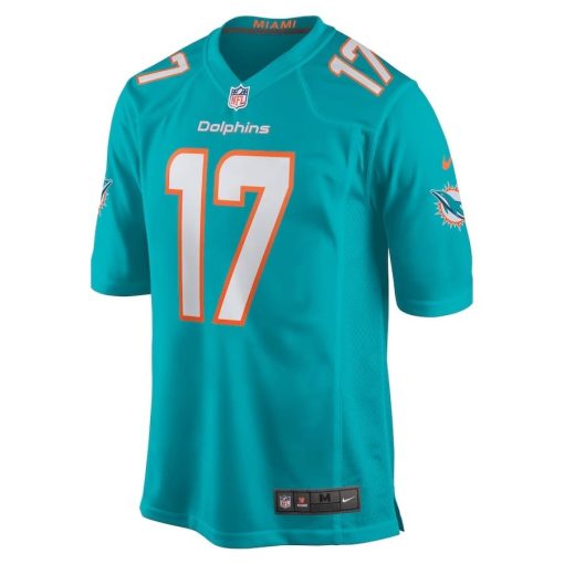 Jaylen Waddle Miami Dolphins Nike Youth Game Jersey – Aqua - Image 2