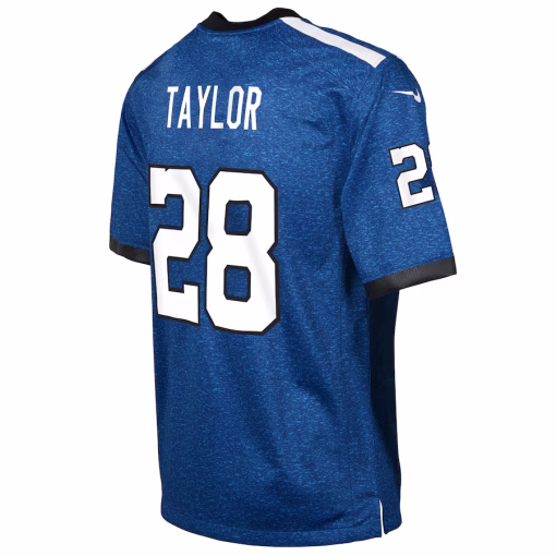 Jonathan Taylor Indianapolis Colts Nike Youth Game Jersey – Blue - Image 3