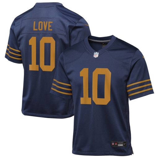 Jordan Love Green Bay Packers Nike Youth The 1923 Classic Game Jersey – Navy