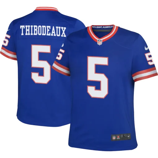 Kayvon Thibodeaux New York Giants Nike Youth Game Jersey – Royal