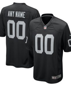 Nike Las Vegas Raiders Youth Custom Game Jersey – Black