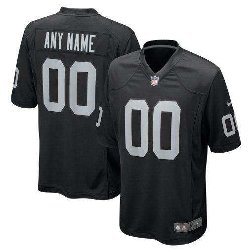 Nike Las Vegas Raiders Youth Custom Game Jersey – Black