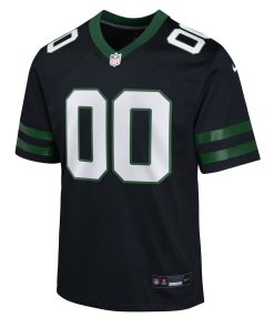 Alternative view of New York Jets Nike Youth Alternate Custom Game Jersey – Legacy Black
