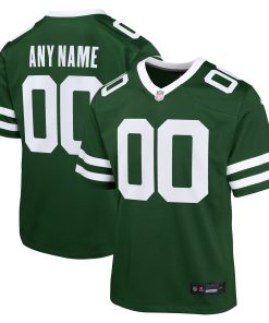 New York Jets Nike Youth Custom Game Jersey –  Legacy Green