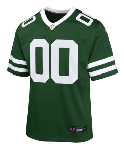 Alternative view of New York Jets Nike Youth Custom Game Jersey –  Legacy Green
