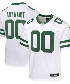 New York Jets Nike Youth Custom Game Jersey – Legacy White