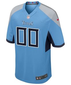 Alternative view of Tennessee Titans Nike Youth Alternate Custom Game Jersey – Light Blue