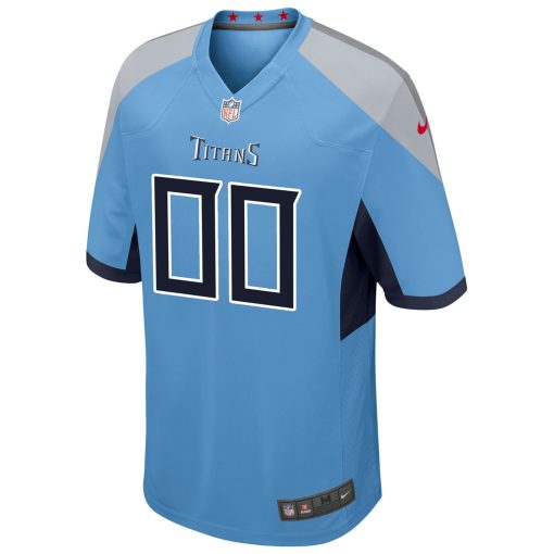 Tennessee Titans Nike Youth Alternate Custom Game Jersey – Light Blue - Image 2