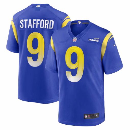 Matthew Stafford Los Angeles Rams Nike Youth Game Jersey – Royal