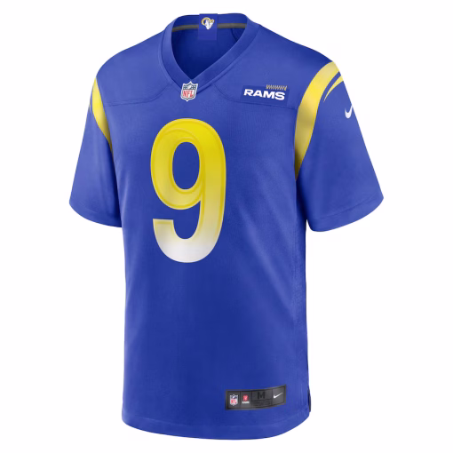Matthew Stafford Los Angeles Rams Nike Youth Game Jersey – Royal - Image 2