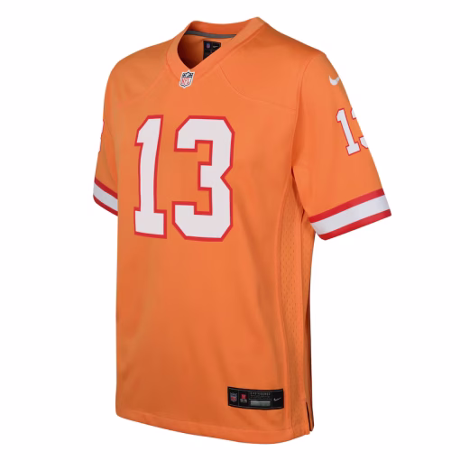 Mike Evans Tampa Bay Buccaneers Nike Youth Game Jersey – Orange - Image 2