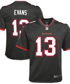 Mike Evans Tampa Bay Buccaneers Nike Youth Game Jersey – Pewter
