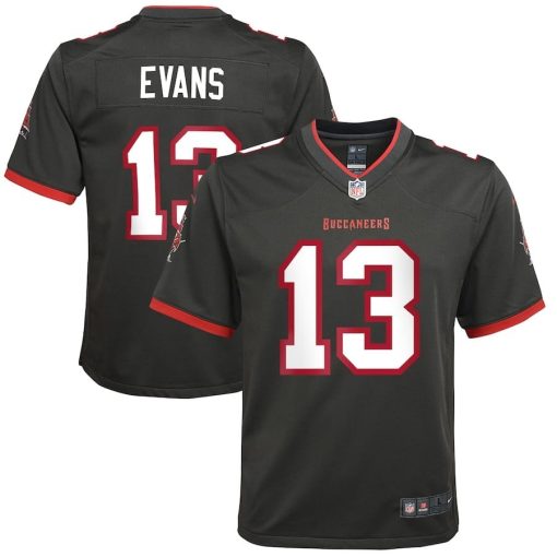Mike Evans Tampa Bay Buccaneers Nike Youth Game Jersey – Pewter