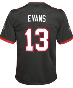 Alternative view of Mike Evans Tampa Bay Buccaneers Nike Youth Game Jersey – Pewter
