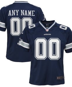 Dallas Cowboys Nike Youth Custom Game Jersey – Navy