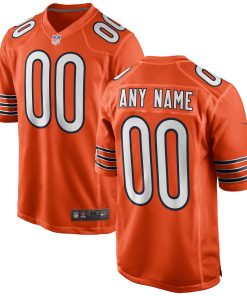 Chicago Bears Nike Youth Alternate Custom Game Jersey – Orange