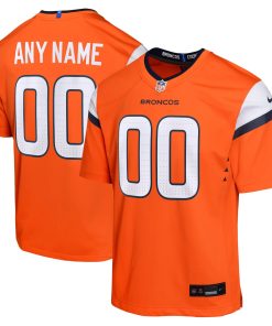 Denver Broncos Nike Youth Mile High Collection Custom Game Jersey – Orange