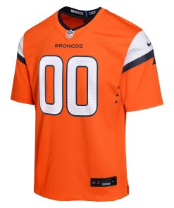 Alternative view of Denver Broncos Nike Youth Mile High Collection Custom Game Jersey – Orange