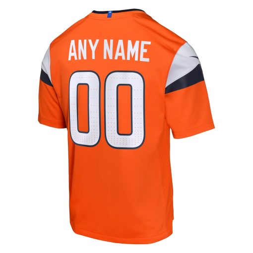 Denver Broncos Nike Youth Mile High Collection Custom Game Jersey – Orange - Image 3