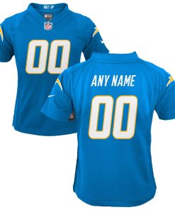 Los Angeles Chargers Nike Youth Custom Game Jersey – Powder Blue