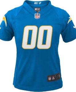 Alternative view of Los Angeles Chargers Nike Youth Custom Game Jersey – Powder Blue