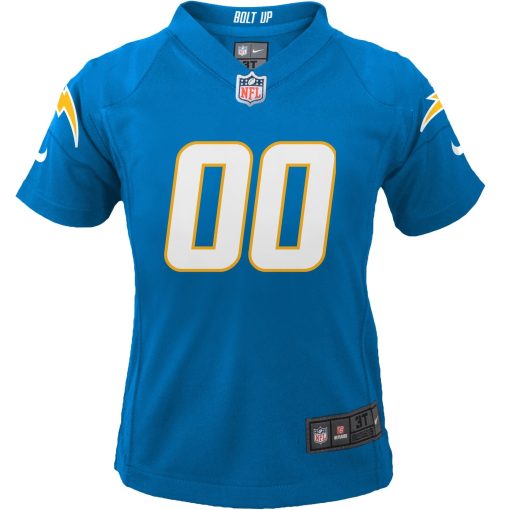 Los Angeles Chargers Nike Youth Custom Game Jersey – Powder Blue - Image 2