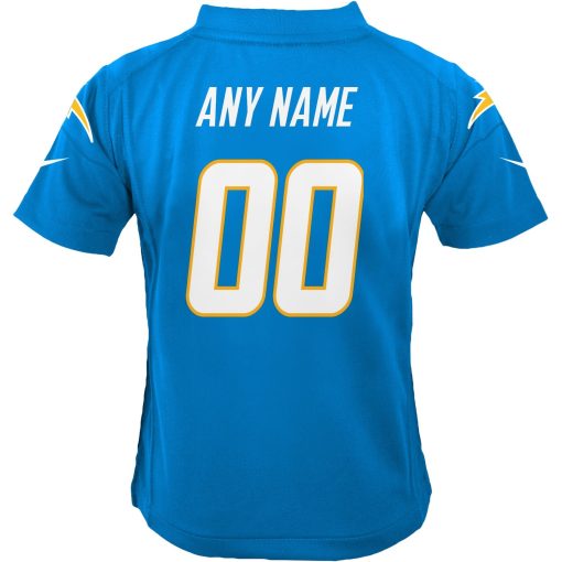 Los Angeles Chargers Nike Youth Custom Game Jersey – Powder Blue - Image 3